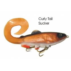 Lifelike Baitfish Curly Tail - Sucker